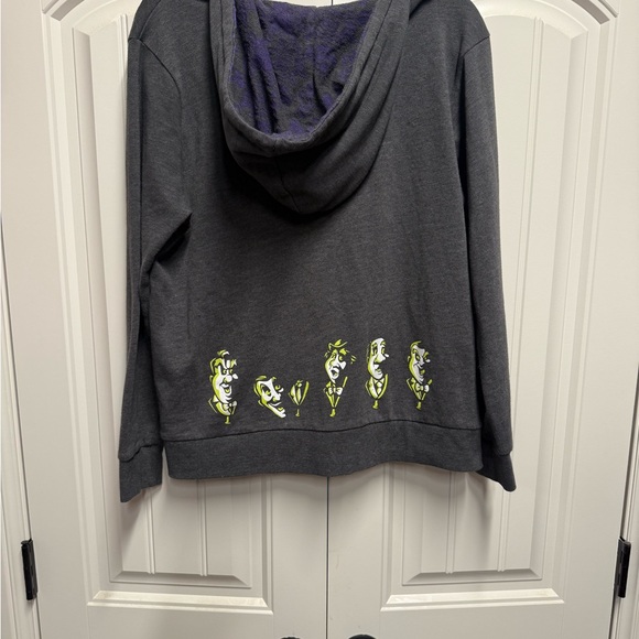Disney Gray and Purple Haunted Mansion Women Jacket Size XL - Picture 4 of 6